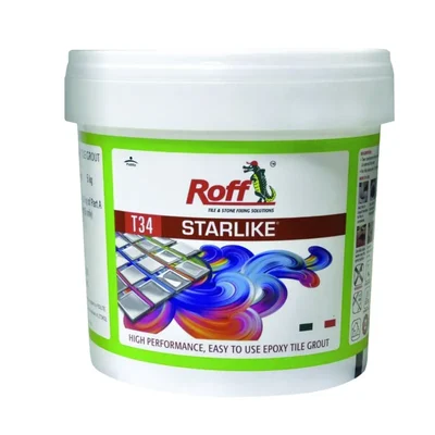Pidilite 1kg Steel Grey Roff Starlike T34 Epoxy Grout